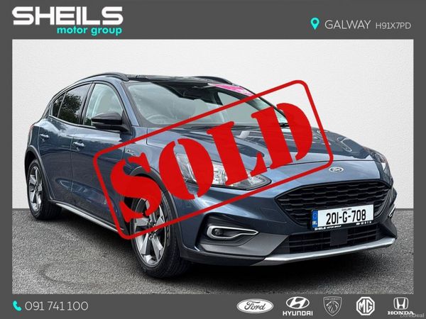 Ford Focus Hatchback, Diesel, 2020, Blue