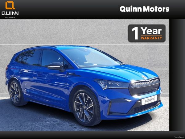 Skoda Enyaq Hatchback, Electric, 2023, Blue