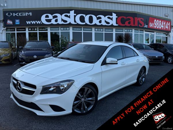 Mercedes-Benz CLA Saloon, Petrol, 2015, White
