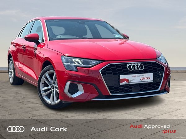 Audi A3 Hatchback, Petrol, 2023, Red