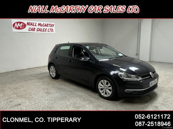 Volkswagen Golf Hatchback, Petrol, 2019, Black