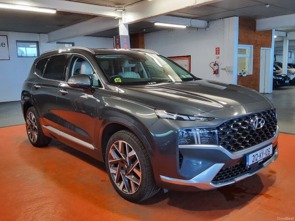 Hyundai Santa Fe SUV, Diesel, 2021, Green