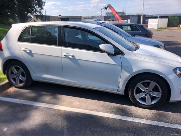 Volkswagen Golf Hatchback, Diesel, 2015, White