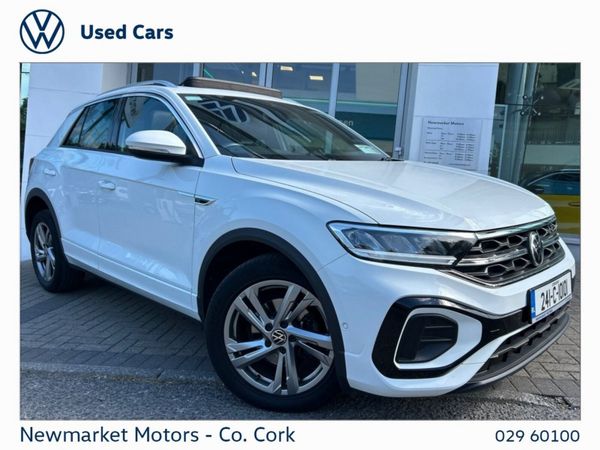 Volkswagen T-Roc SUV, Petrol, 2024, White