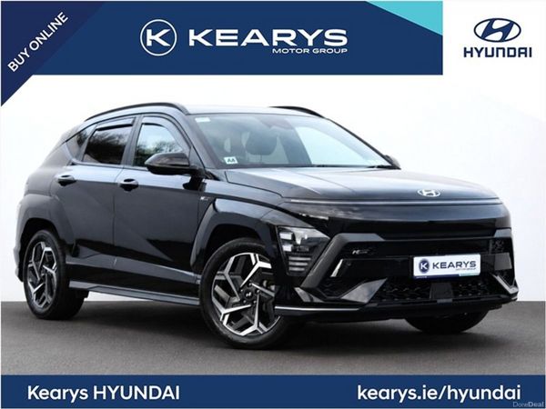 Hyundai KONA SUV, Petrol Hybrid, 2024, Black