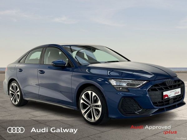 Audi A3 Saloon, Petrol, 2024, Blue