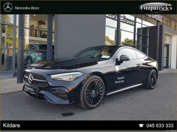 Mercedes-Benz CLE Coupe, Diesel Hybrid, 2026, Black
