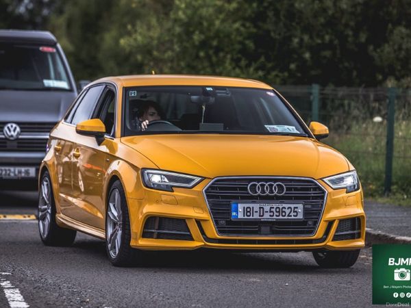 Audi A3 Hatchback, Petrol, 2018, Yellow