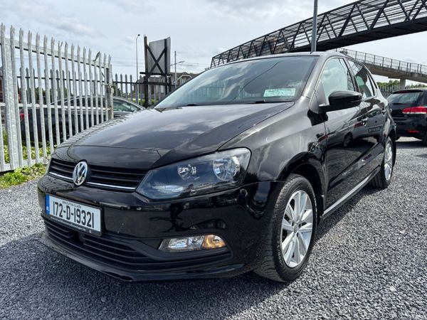 Volkswagen Polo Hatchback, Diesel, 2017, Black