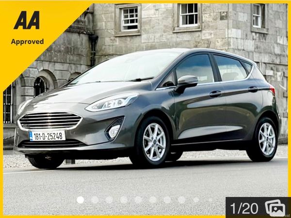 Ford Fiesta Hatchback, Petrol, 2018, Grey