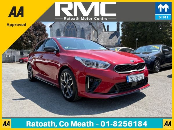 Kia Ceed Hatchback, Petrol, 2022, Red