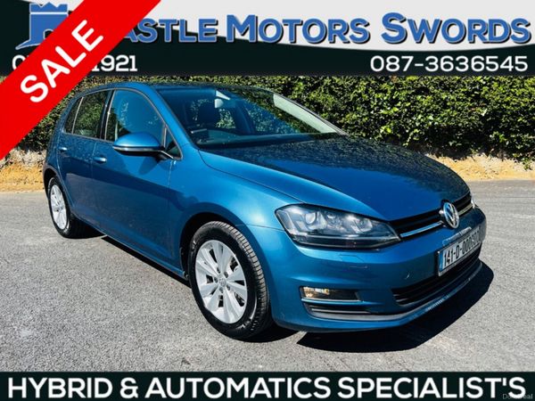 Volkswagen Golf Hatchback, Petrol, 2014, Blue