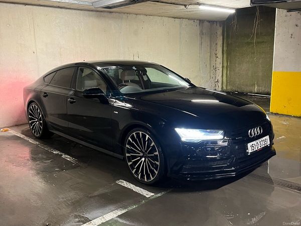 Audi A7 Hatchback, Diesel, 2015, Black