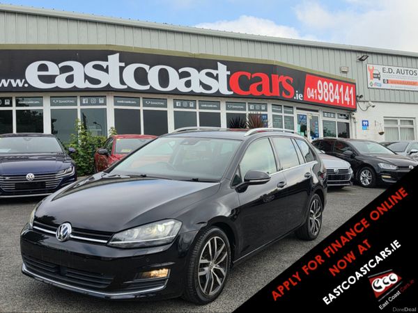 Volkswagen Golf Estate, Petrol, 2015, Black
