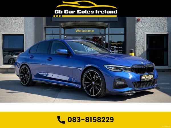 BMW 3-Series Saloon, Diesel Hybrid, 2022, Blue