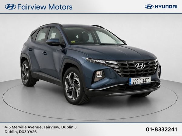 Hyundai Tucson SUV, Petrol Plug-in Hybrid, 2022, Blue