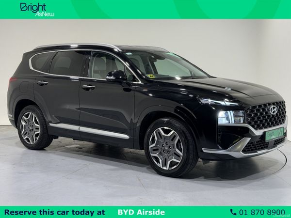 Hyundai Santa Fe SUV, Petrol Plug-in Hybrid, 2023, Black