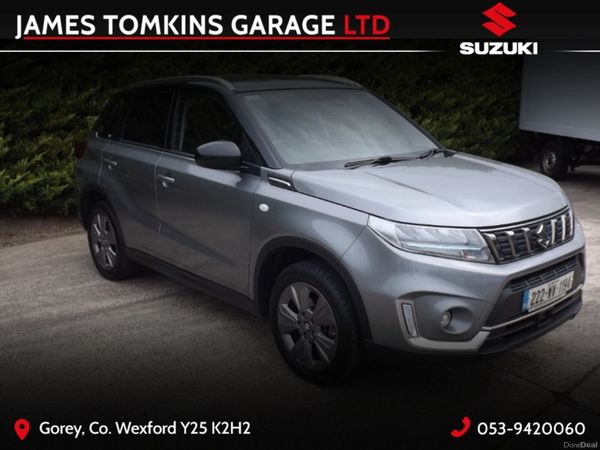 Suzuki Vitara SUV, Petrol Hybrid, 2022, Grey