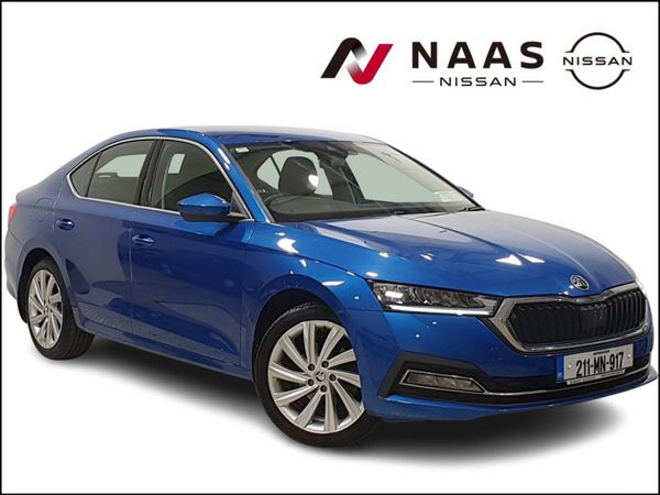 Skoda Octavia Saloon, Petrol, 2021, Blue