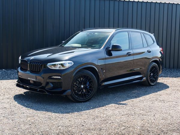 BMW X3 SUV, Petrol Plug-in Hybrid, 2021, Black