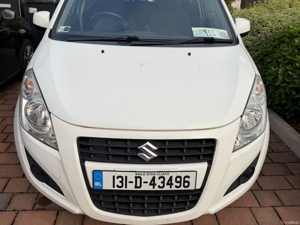 Suzuki Splash Hatchback, Petrol, 2013, White