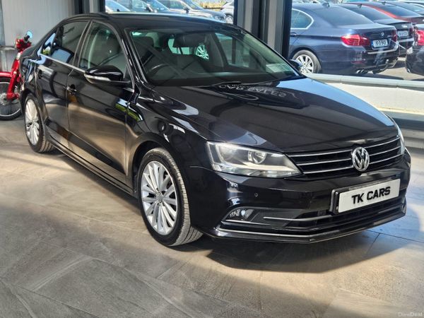 Volkswagen Jetta Saloon, Diesel, 2018, Black