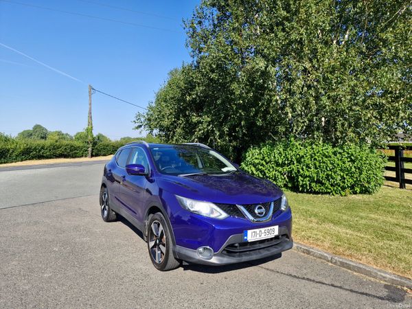 Nissan Qashqai SUV, Petrol, 2017, Blue