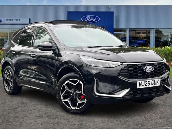 Ford Kuga Estate, Petrol Hybrid, 2026, Black