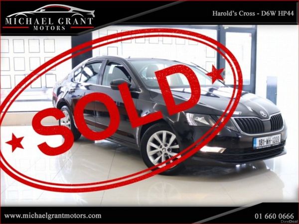 Skoda Octavia Saloon, Diesel, 2018, Black