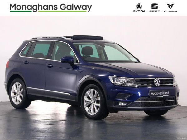Volkswagen Tiguan SUV, Diesel, 2018, Blue