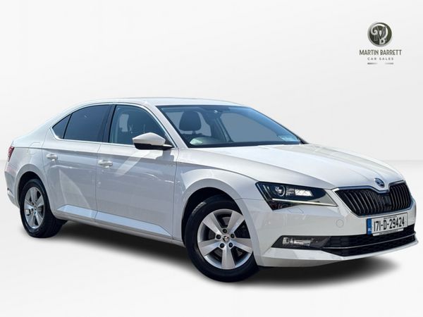 Skoda Superb Hatchback, Diesel, 2017, White