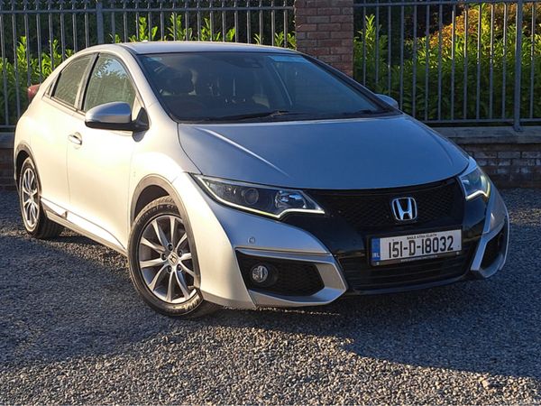 Honda Civic Hatchback, Diesel, 2015, Silver