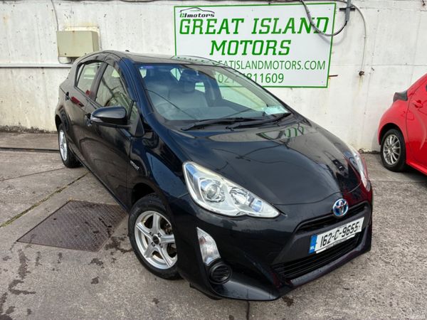Toyota Aqua Hatchback, Petrol Hybrid, 2016, Black