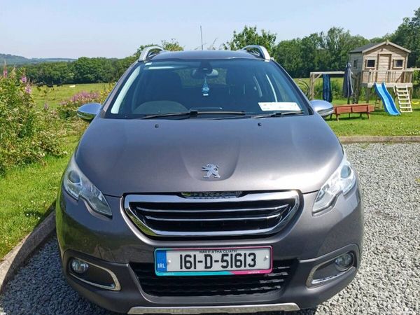 Peugeot 2008 SUV, Petrol, 2016, Grey