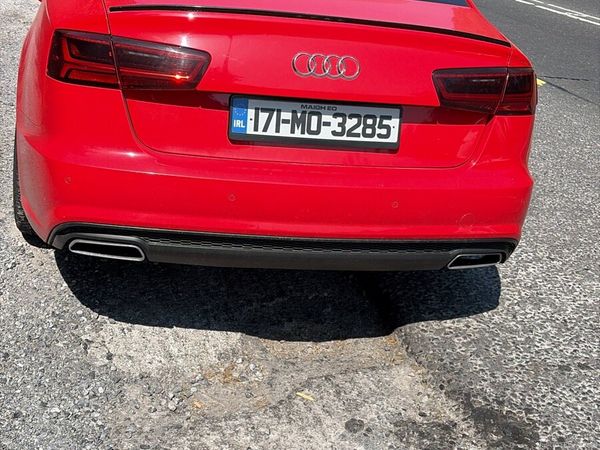 Audi A6 Saloon, Diesel, 2017, Red