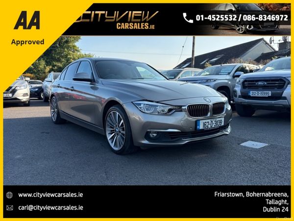 BMW 3-Series Saloon, Petrol Plug-in Hybrid, 2016, Silver
