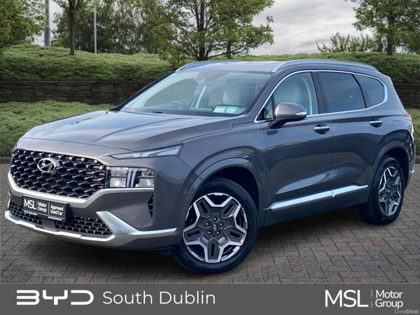 Hyundai Santa Fe SUV, Petrol Plug-in Hybrid, 2022, Grey