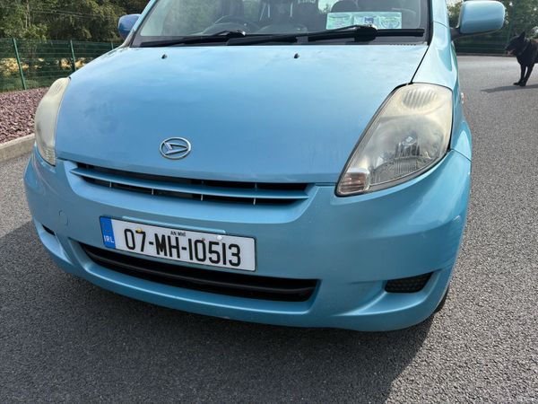 Daihatsu Sirion Hatchback, Petrol, 2007, Blue