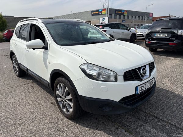 Nissan Qashqai+2 Hatchback, Diesel, 2013, White