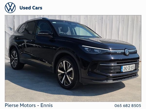 Volkswagen Tiguan SUV, Diesel, 2024, Black