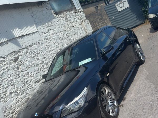 BMW 5-Series Saloon, Diesel, 2008, Black