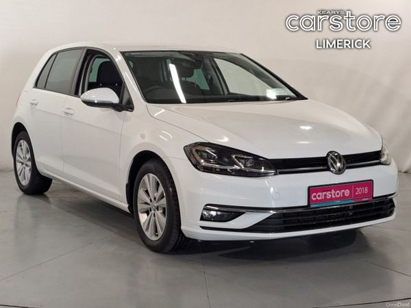 Volkswagen Golf Hatchback, Petrol, 2018, White