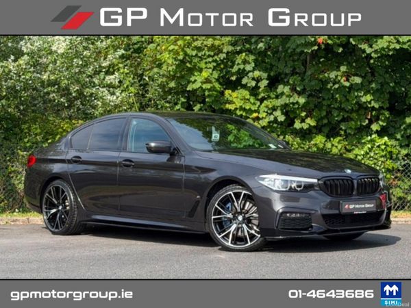 BMW 5-Series Saloon, Petrol Plug-in Hybrid, 2019, Grey