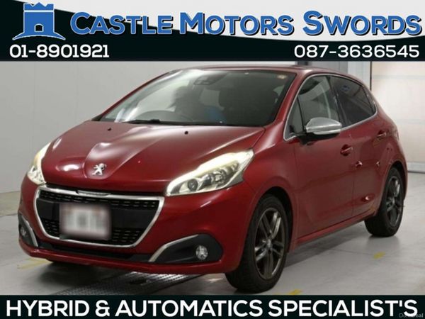 Peugeot 208 Hatchback, Petrol, 2016, Red