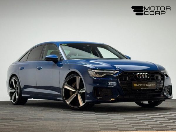 Audi A6 Saloon, Petrol Plug-in Hybrid, 2025, Blue