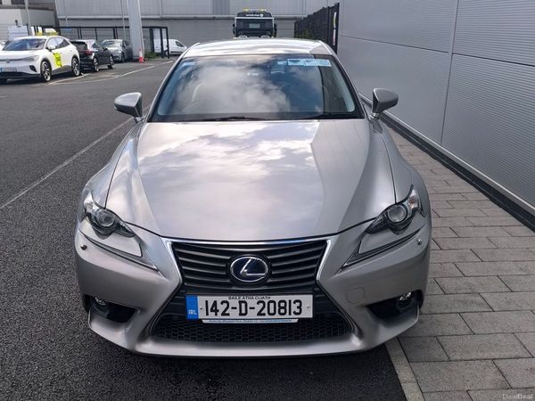Lexus IS Saloon, Petrol Hybrid, 2014, Silver