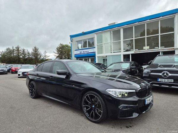 BMW 5-Series Saloon, Diesel, 2020, Black