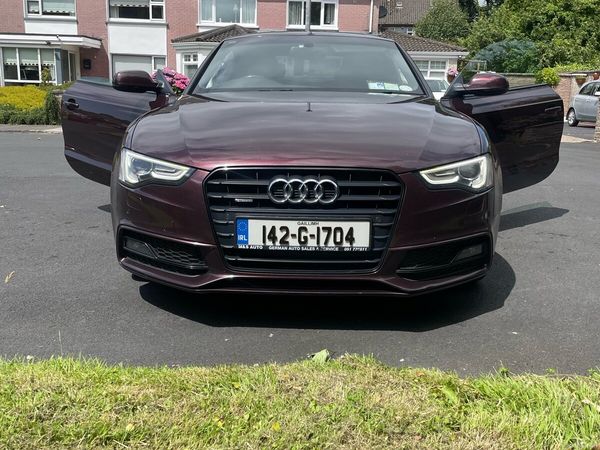 Audi A5 Coupe, Diesel, 2014, Red