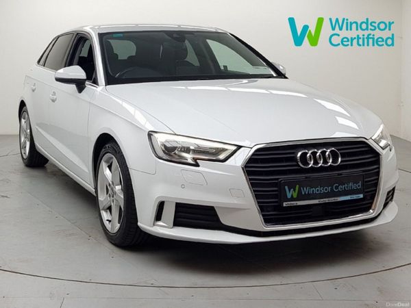Audi A3 Estate, Petrol Hybrid, 2018, White