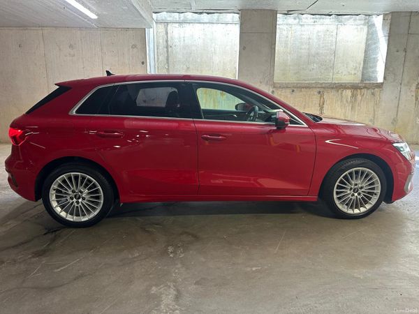 Audi A3 Hatchback, Petrol, 2022, Red